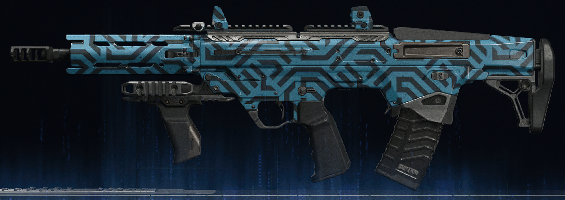 Rendu du camouflage Trace sur Maddox RFB