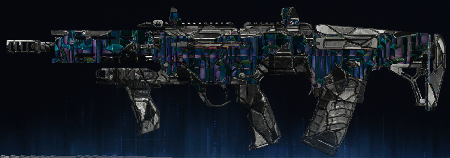 Rendu du camouflage Verre étoilé sur Maddox RFB